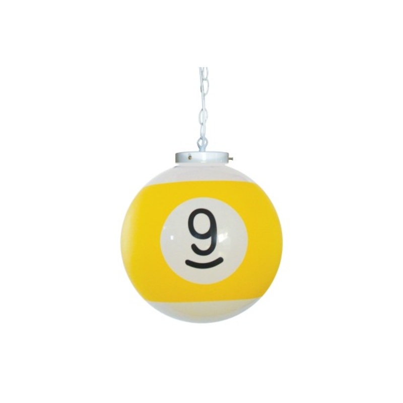 Large 9 ball light shade 30cm diameter with chain etc