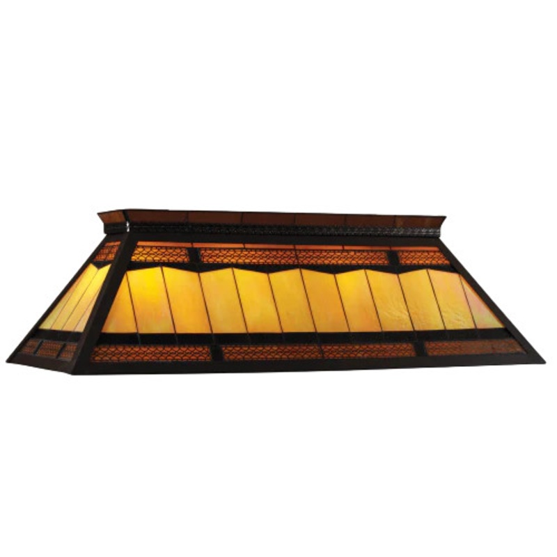 RAM 44 Filigree Knock Down Stained Glass Lamp