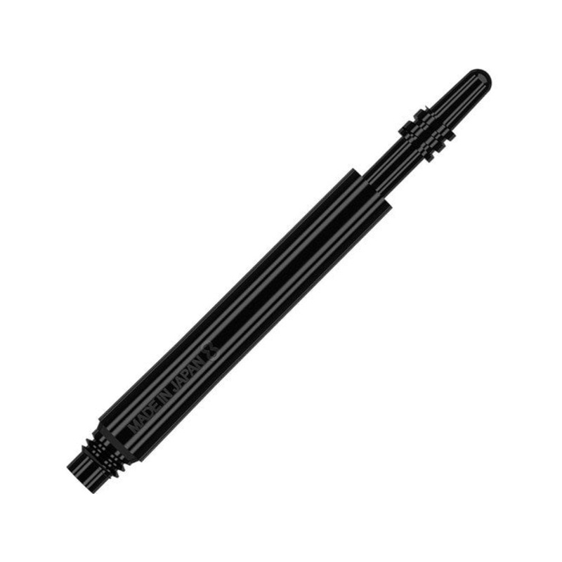 8 Flight Spinning Dart Shaft|Black|Clear|White|SH 19mm (without threads)|In Between 26mm (without threads)|MD 33mm (without threads)
