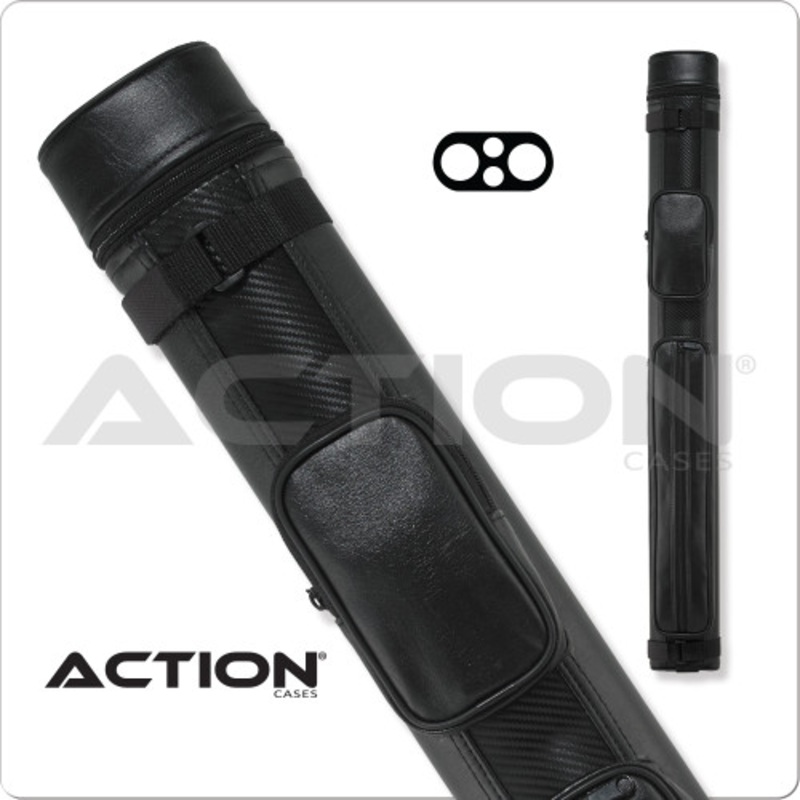 Action ACN22 2×2 Ballistic Nylon Hard Cue Case
