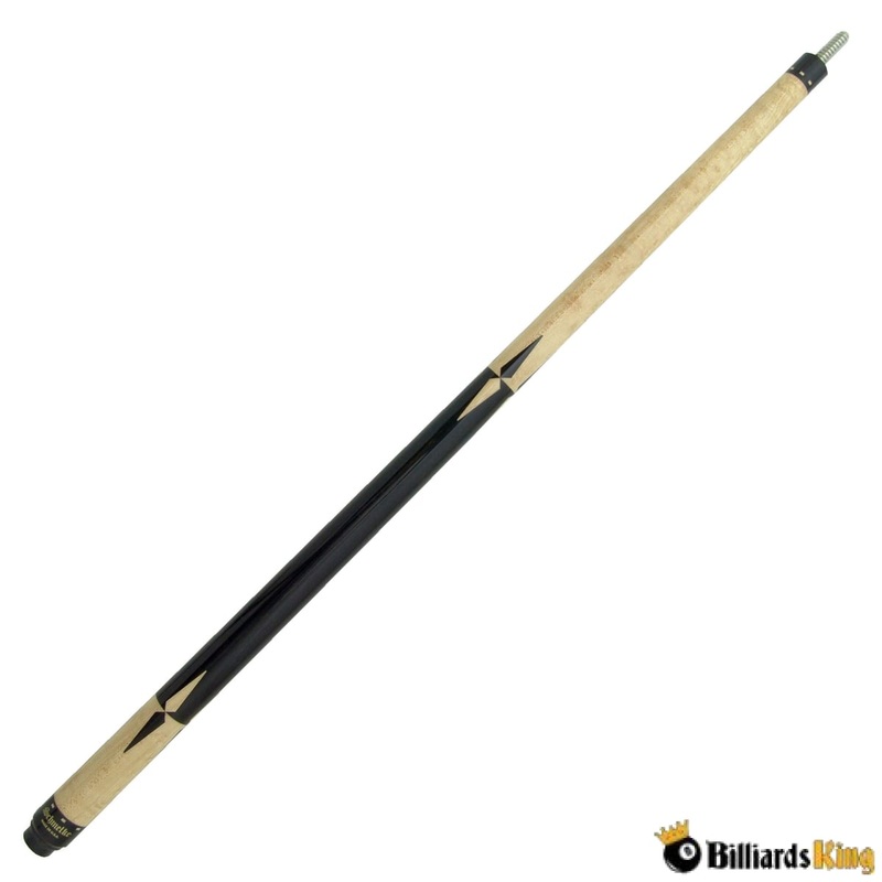 Schmelke NC06 Birdseye Maple w/ Ebony Grip Pool Cue Stick