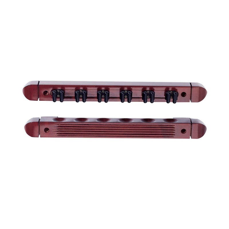 6-Cue Roman Rack|Black|Cherry|Espresso|Old World Mahogany