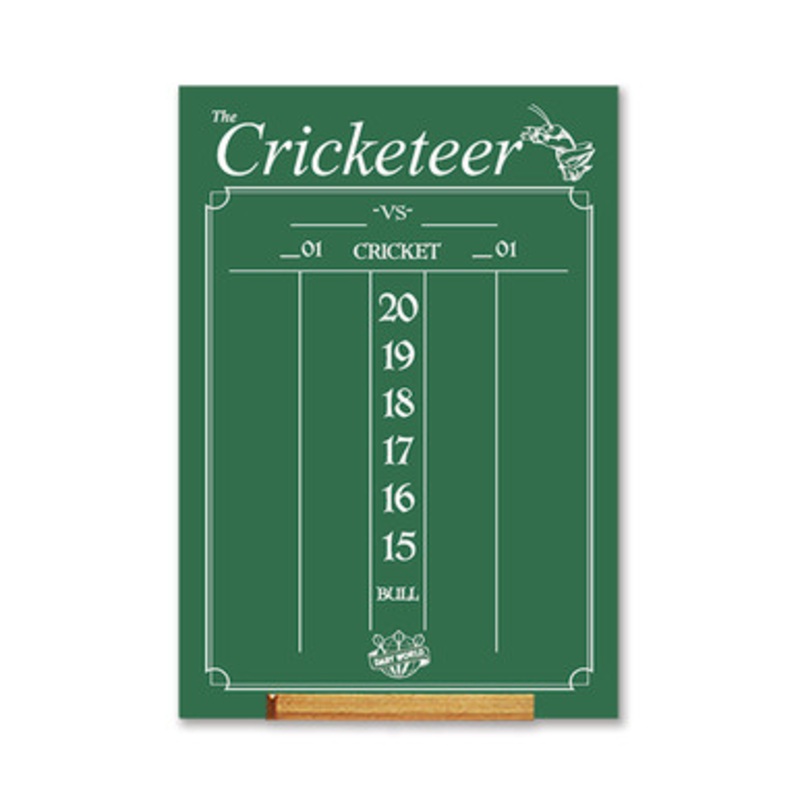 Dart World Cricketeer Large Green Chalkboard