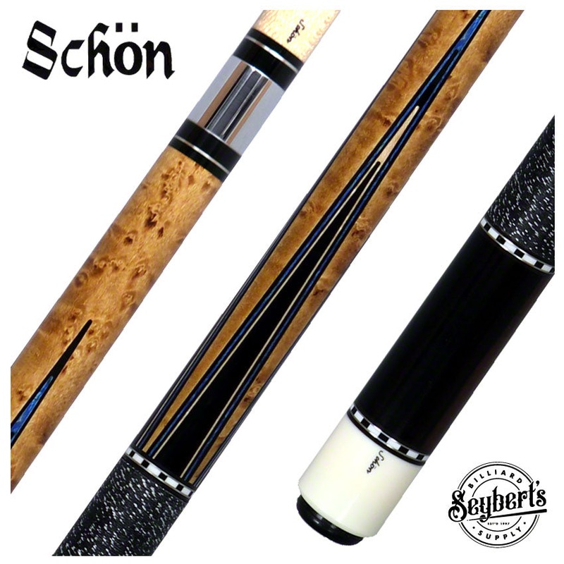 Schon STL Series Blue Points Pool Cue – STL5B