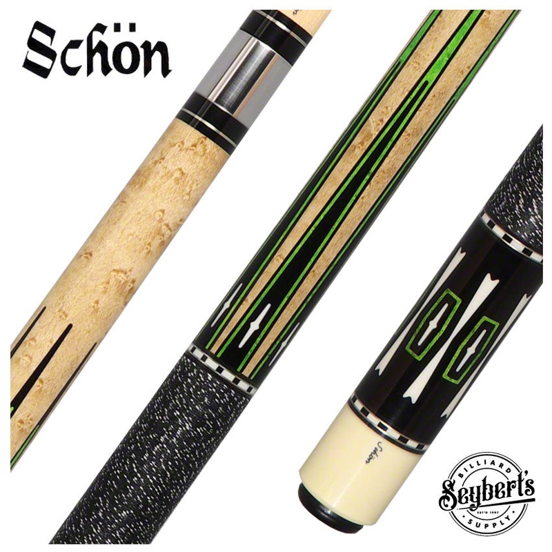 Schon STL Series Pool Cue – STL15GRN