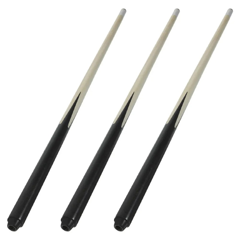 3Pcs 48Cm Wooden Short Billiard for Children Mini Billiards Cue Sports Stick Children’s Entertainment Snooker Billiard Pool Cue