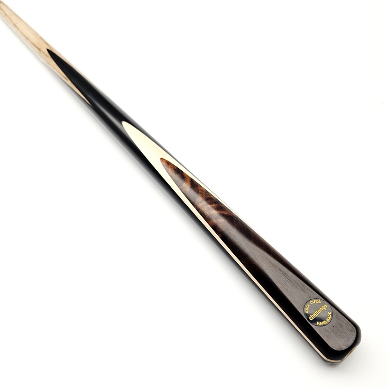 Asia Cues Challenge – One Piece Pool Cue 8.7mm Tip, 17.4oz, 57.25