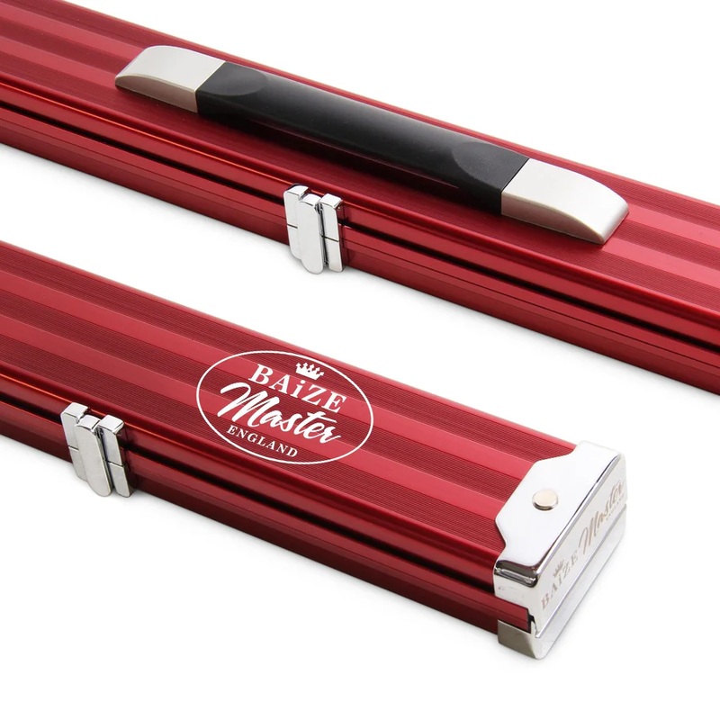 Baize Master Premium pro-line 3/4 aluminium cue case RED