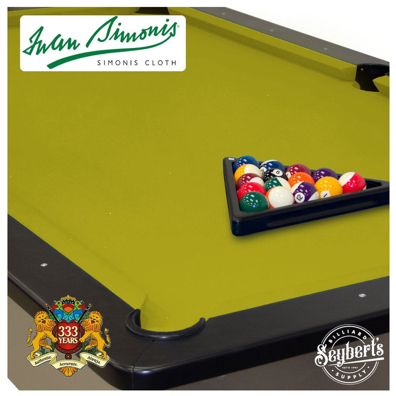Chartreuse 860 Simonis Cloth|7 foot|8 foot|9 foot
