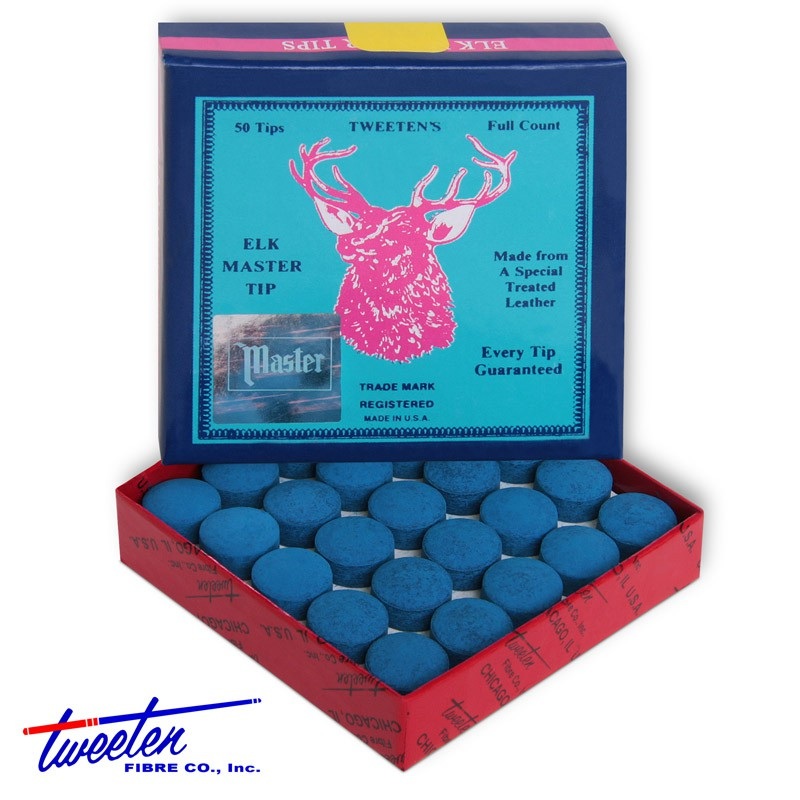 Elk Master Cue Tip 12mm 1 box 50 pcs