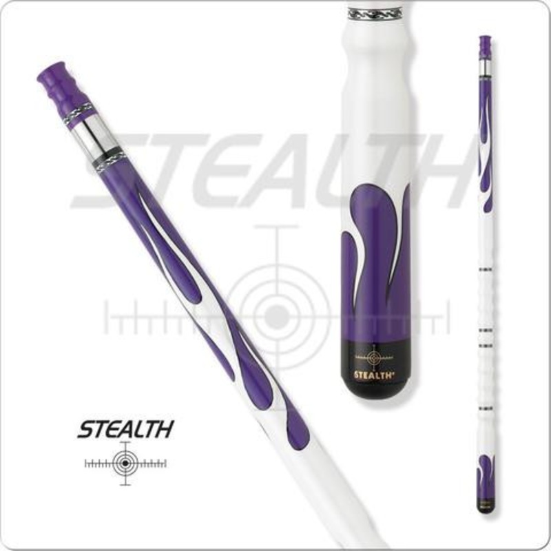 Stealth STH-01 Purple Flame Pool Cue