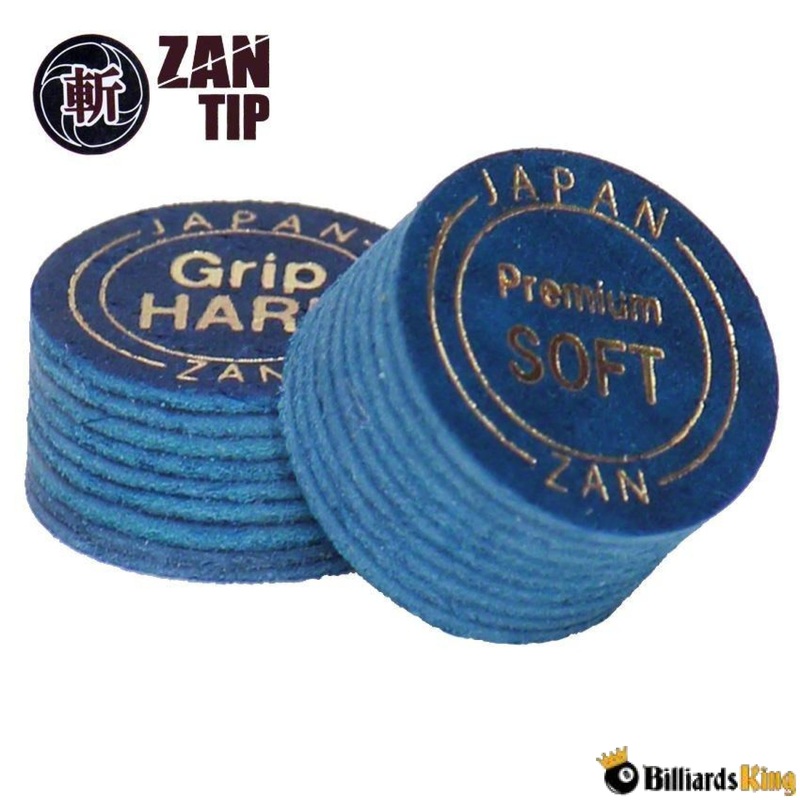 Zan Premium Pool Cue Tip|Premium Soft|Hybrid Max|Grip Hard