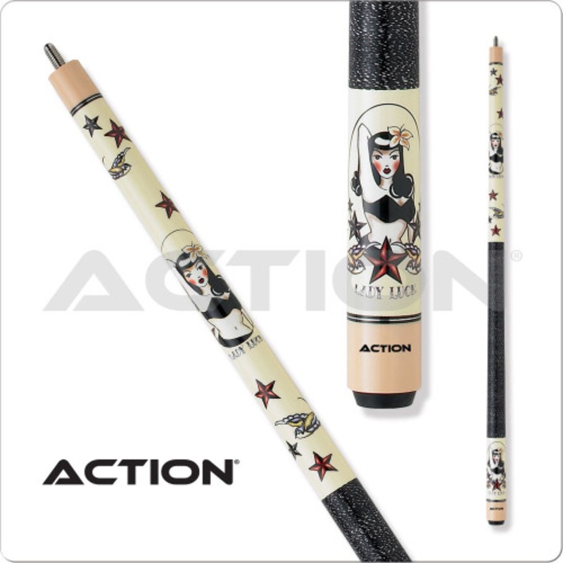 Action Adventure ADV81 Lady Luck Pool Cue