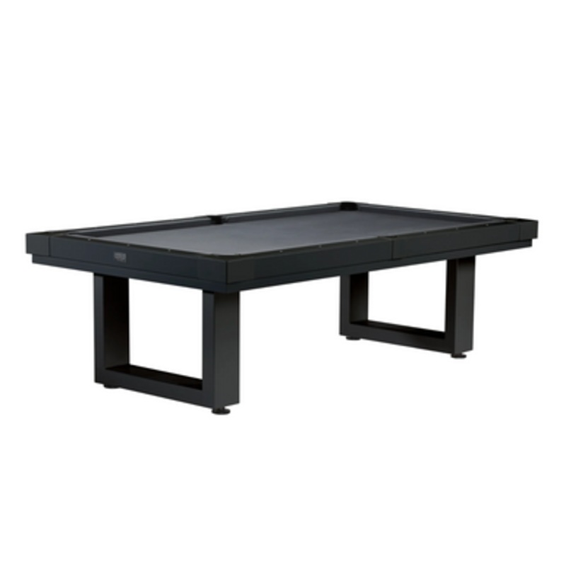 American Heritage Lanai Black Outdoor Pool Table