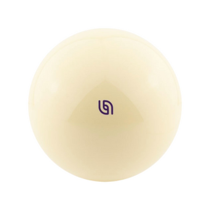 Aramith Tournament Magnetic Cue Ball – Purple Logo