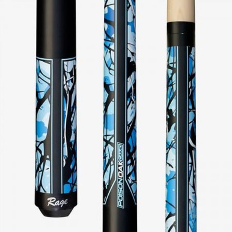 Rage Blue Poison Oak Camo RGCB Cue