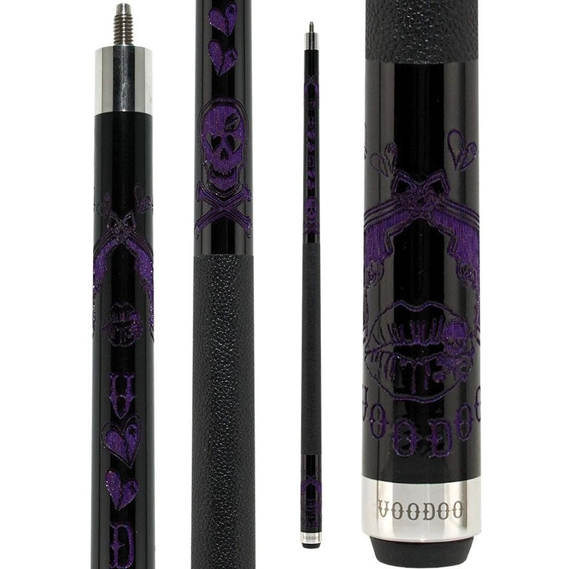 Voodoo VOD28 Pool Cue – Kiss of Death