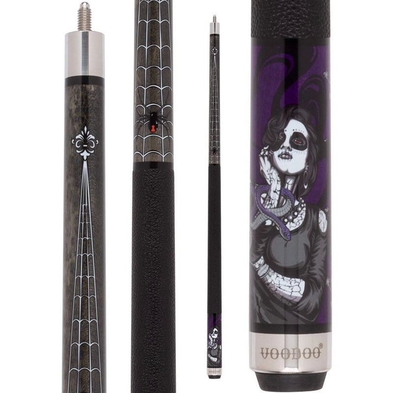Voodoo VOD45 Pool Cue – Widow|Voodoo VOD45 19oz|Voodoo VOD45 18oz|Voodoo VOD45 20oz|Voodoo VOD45 21oz