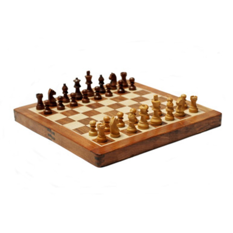 7 Folding Magnetic Wood Chess Set