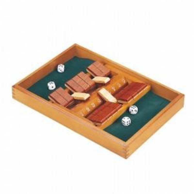 C.H.H. Shut the Box Wood – Double Sided 9