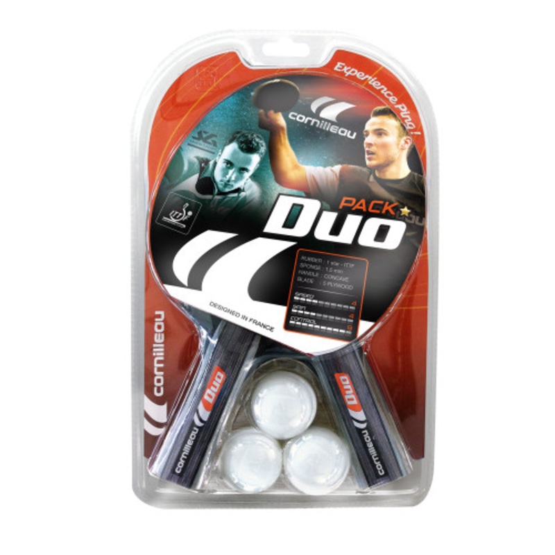 Cornilleau SPORT Pack Duo 2-Player Racket Set