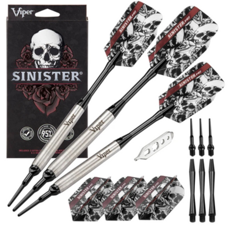 Great Lakes Dart Viper Sinister Soft Tip Darts 16g