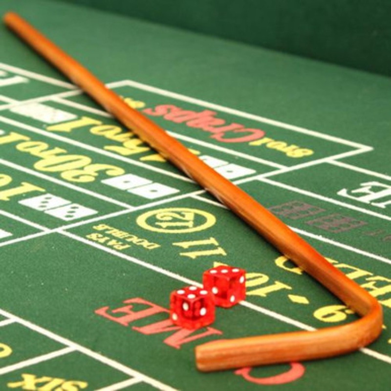 Brybelly Rattan Craps Dice Stick