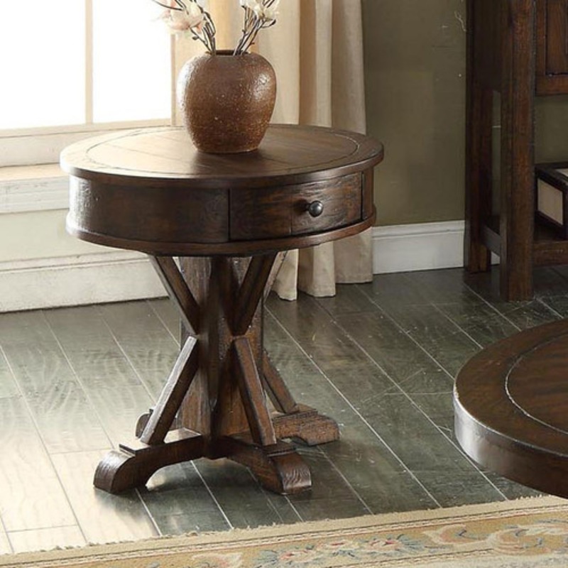 ECI Gettysburg Round End Table