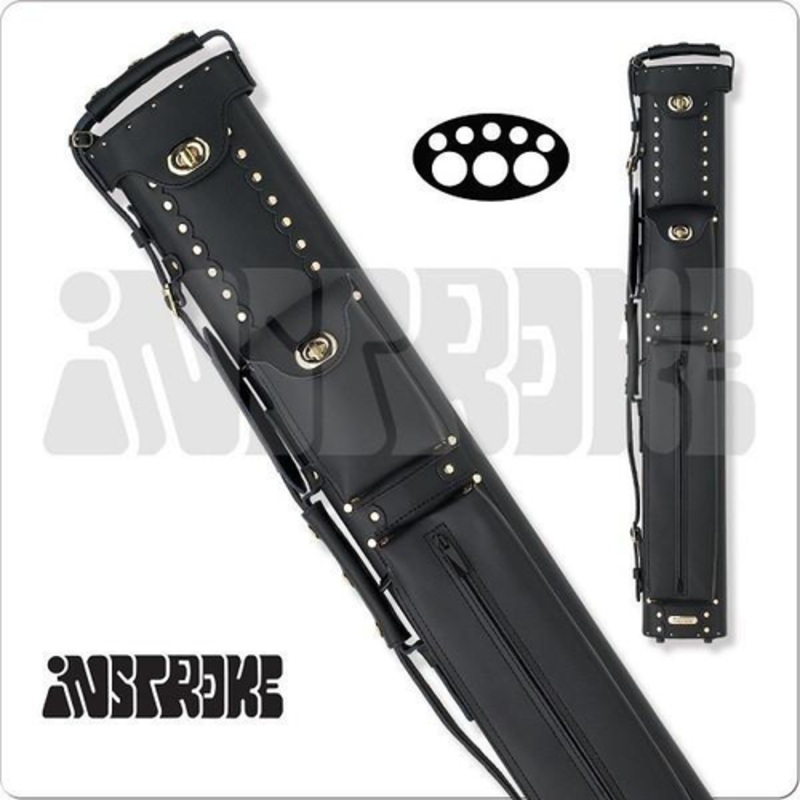 InStroke ISC35 Cowboy 3×5 Black Leather Case