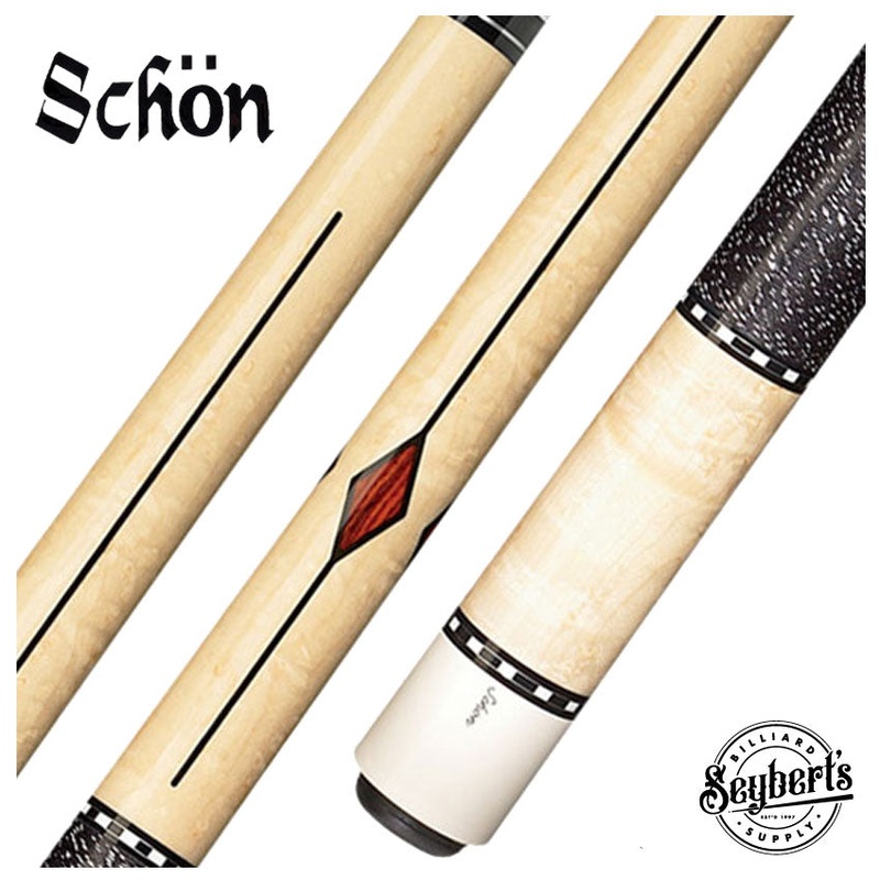 Schon STL Series Light Stained Pool Cue – STL2LS