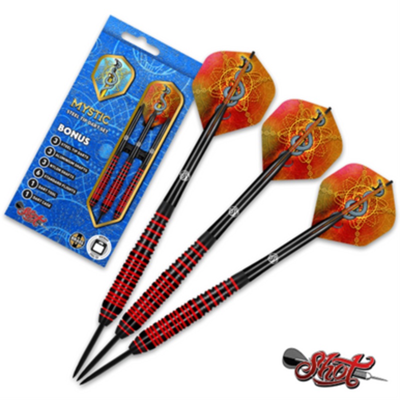 Shot Darts Mystic Steel Tip Darts 23g