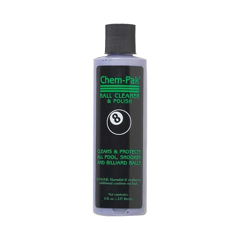 CHEM PAK ball polish for snooker and pool balls, by machine or hand