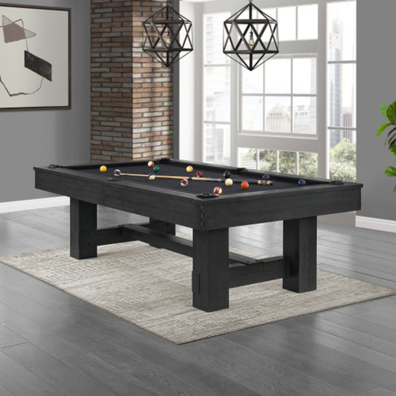Imperial Reno Ink Black Pool Table