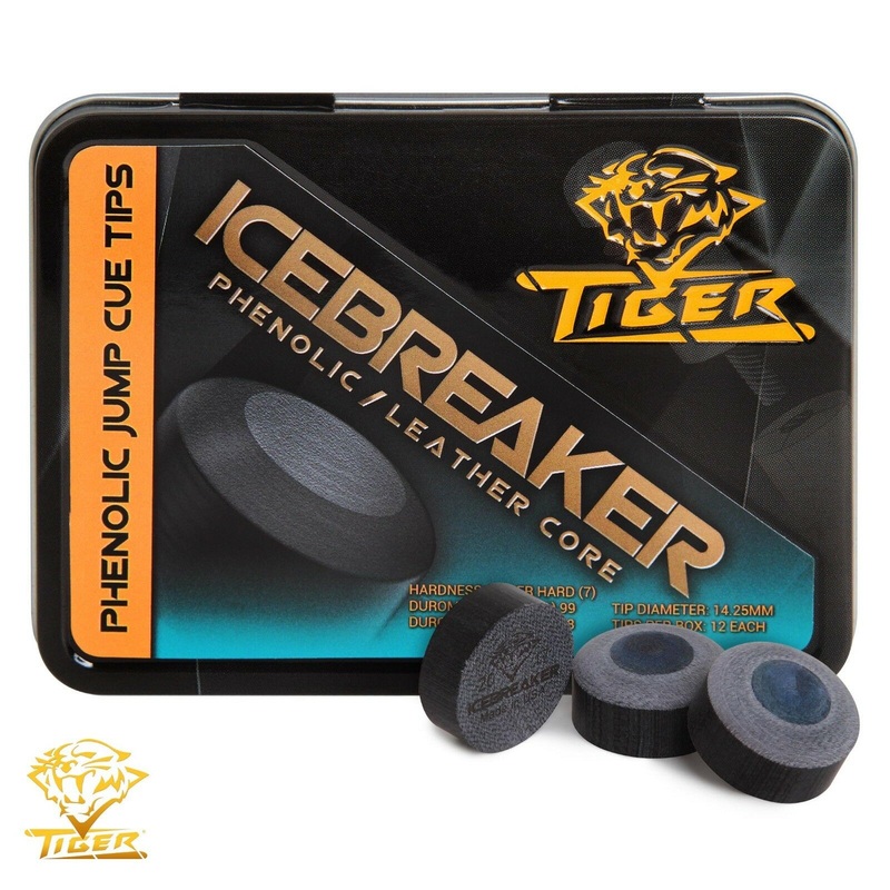 Tiger Icebreaker Cue Tip 14.25mm Super Hard 1 pc