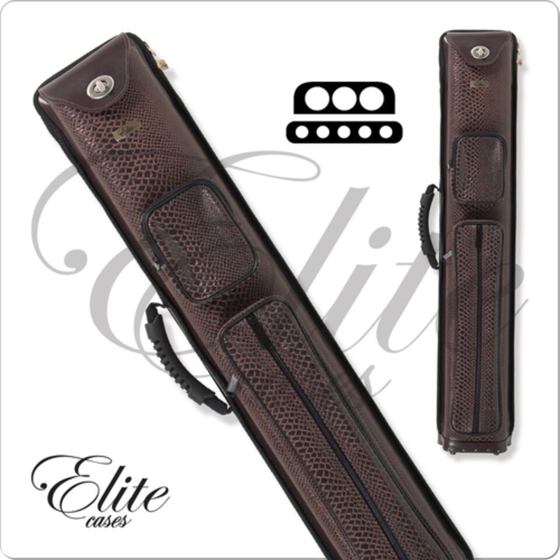 Elite ECNR35 Nexus Reserve 3×5 Brown Hard Cue Case