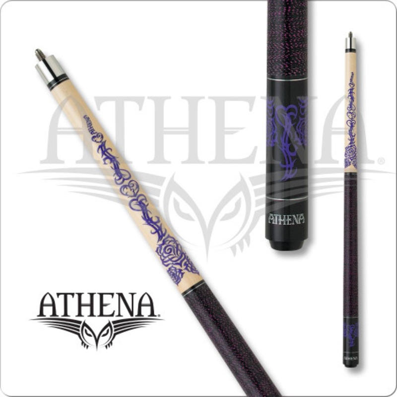 Athena ATH31 Purple Tribal Pool Cue