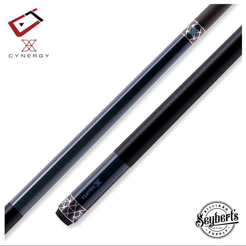 Cuetec Cynergy X Lagoon with Poly Wrap Pool Cue – 95-121U