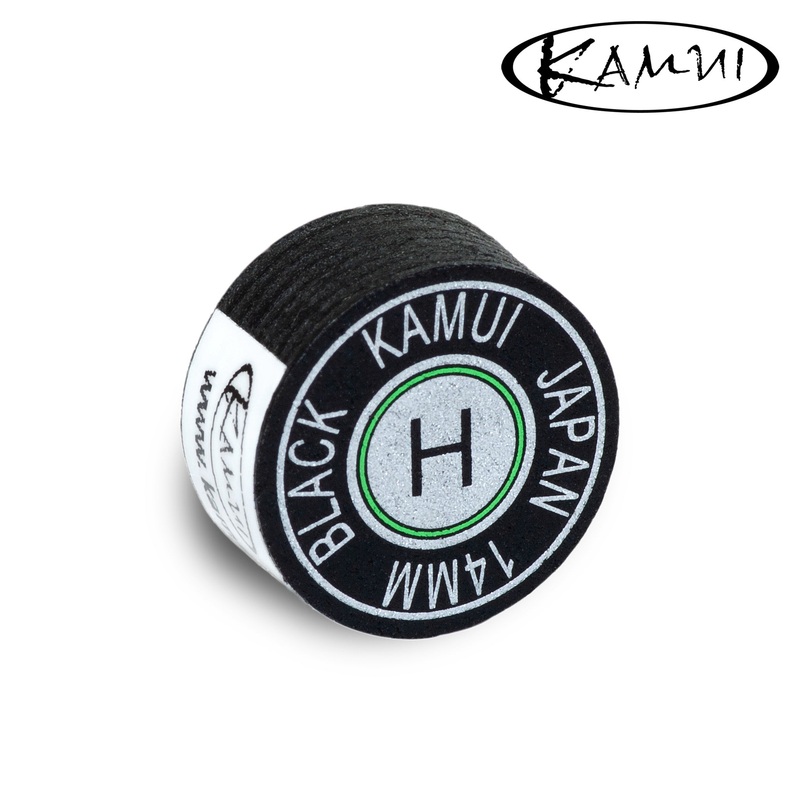 Kamui Black Cue Tip 14mm Hard