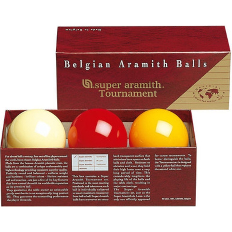 Carom Super Aramith Tournament – 61.5mm