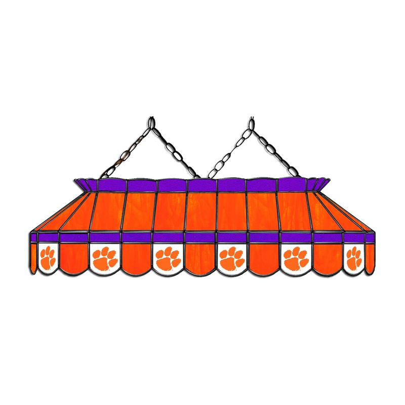 Clemson University 40 Glass Lamp