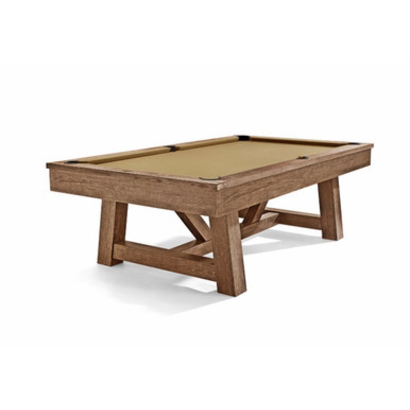 Botanic Rustic Dark Brown Pool Table