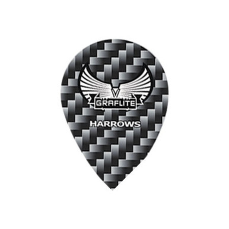 Harrows Graflite Black Flight – Teardrop
