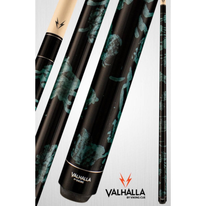 Valhalla VA214 Teal Marble Maple Cue