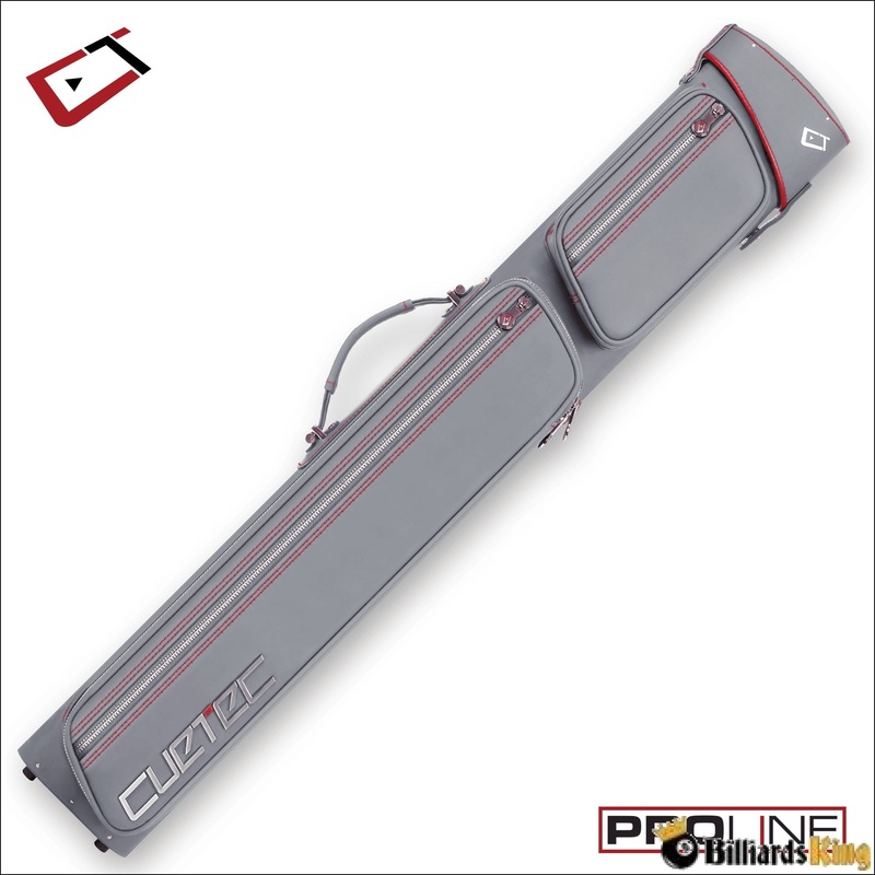 Cuetec Pro Line 2×4 2 Gray Butt 4 Shaft Hard Pool Cue Case 95-752