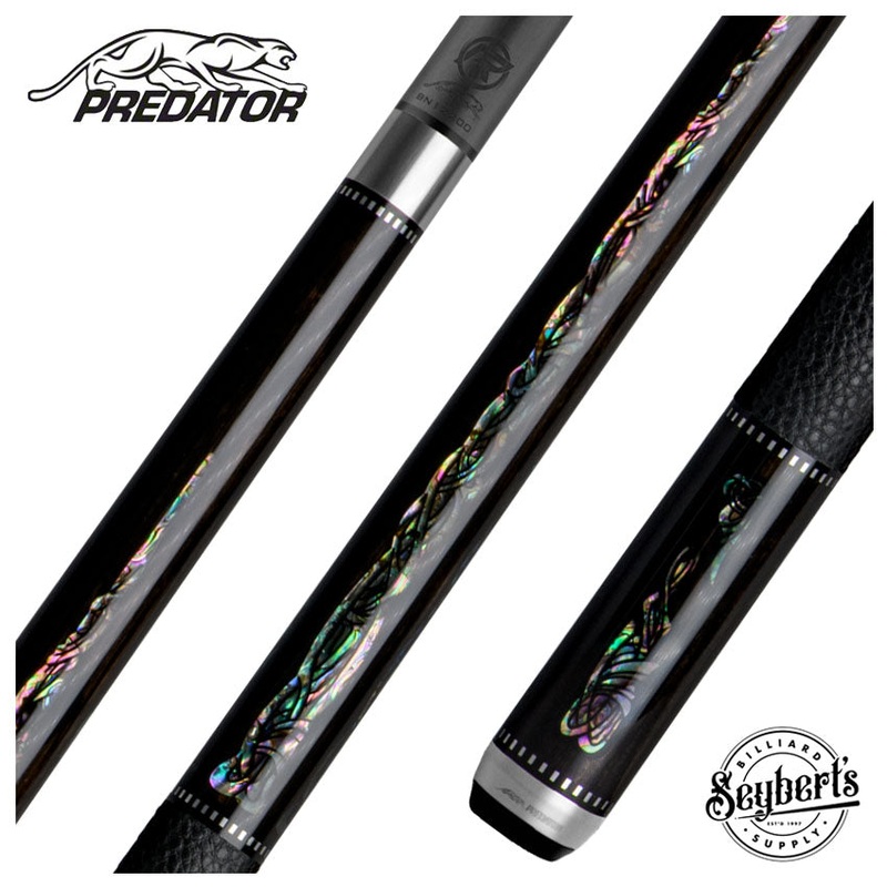 Predator Limited Edition Ebony with Gordian Knot Inlays and Luxe Leather Wrap – Radial