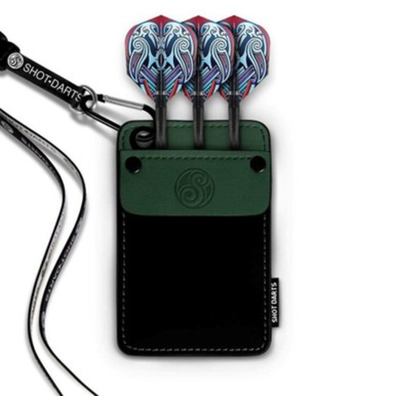 Shot Darts Green Dexter Dart Wallet