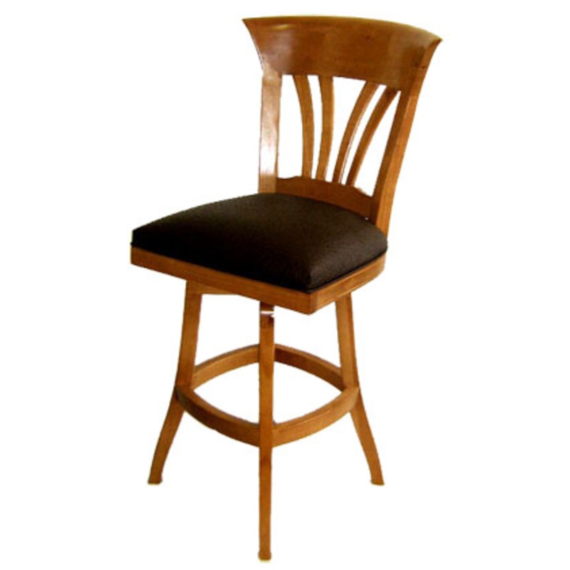 Tobias Wave Armless Stool