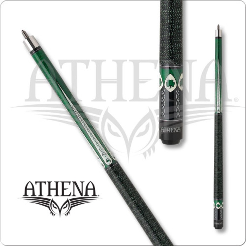 Athena ATH08 Green Shamrock Pool Cue