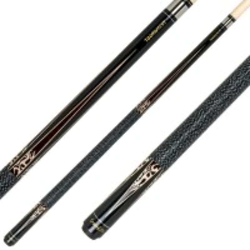 Centre jointed 9 ball cue.. Classic tournament 205, with Irish Linen wrap, quick release joint and striking design FREE joint protectors
