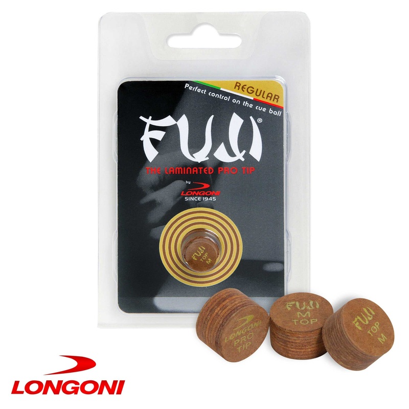 Longoni Fuji Regular Cue Tip 14mm Medium 1 pc